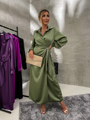 Audrey - Elegante jurk met uitwerpselen