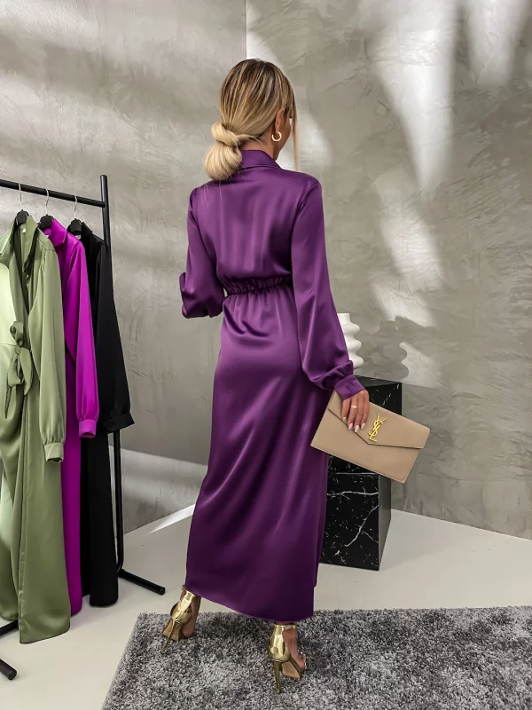 Audrey - Elegante jurk met uitwerpselen
