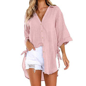 Casual linnen overhemd - Cathy