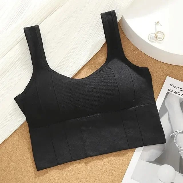 Ademende anti-zweet fitnessbeha - Romina