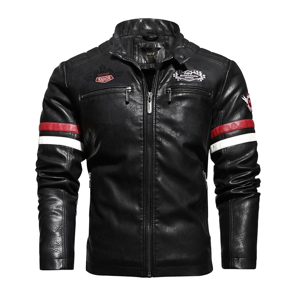Vintage motorjack voor heren - Bryson