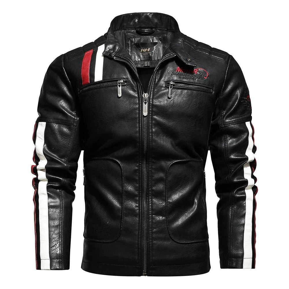 Vintage motorjack voor heren - Bryson