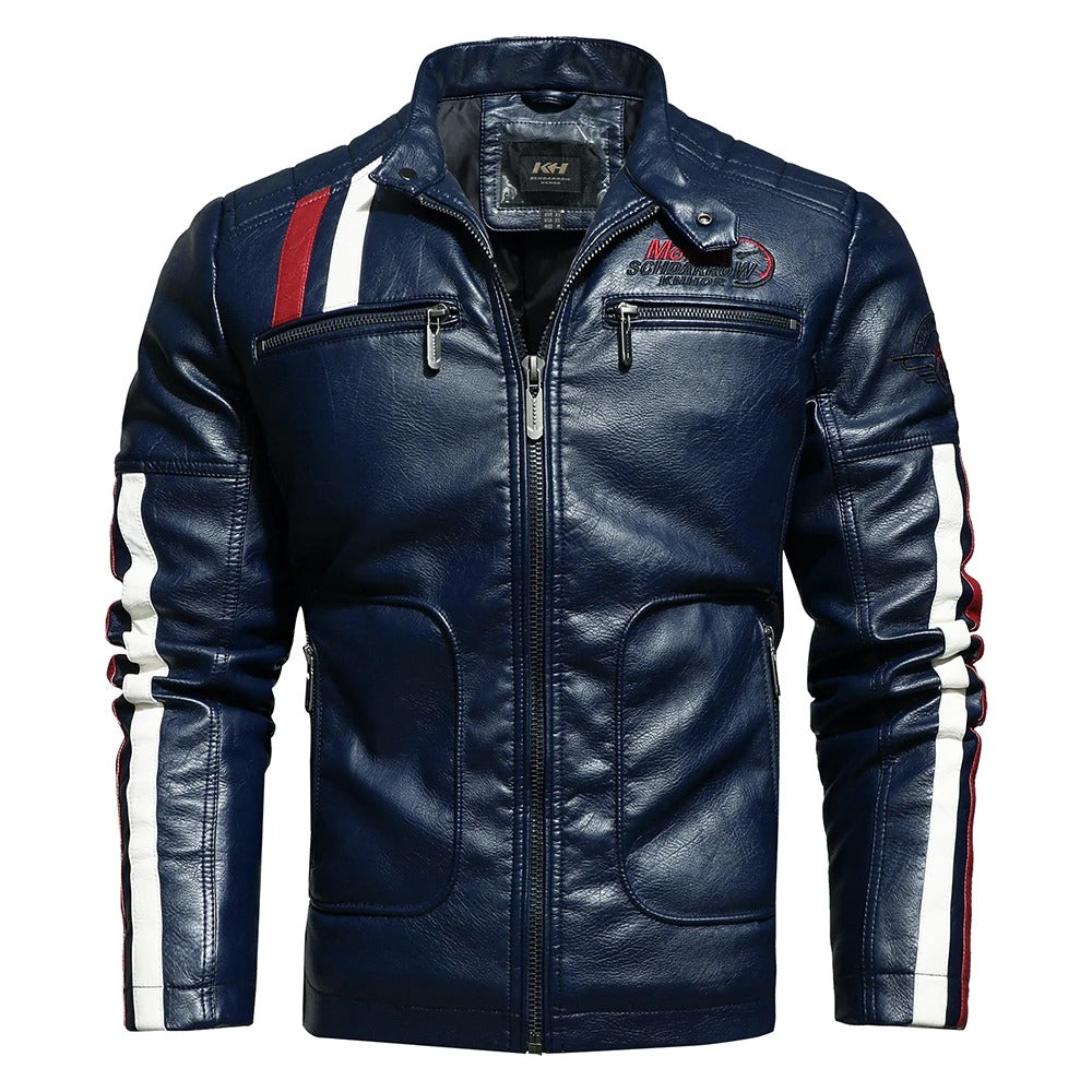 Vintage motorjack voor heren - Bryson