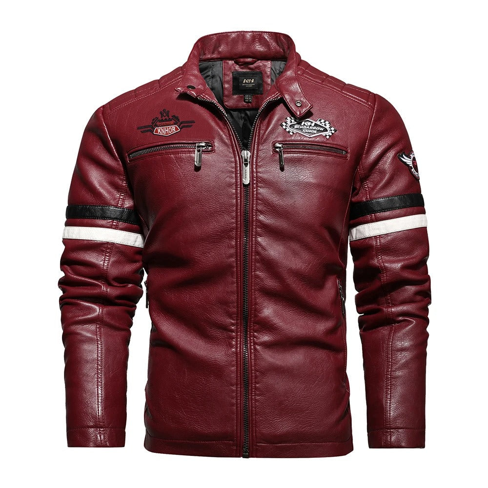 Vintage motorjack voor heren - Bryson