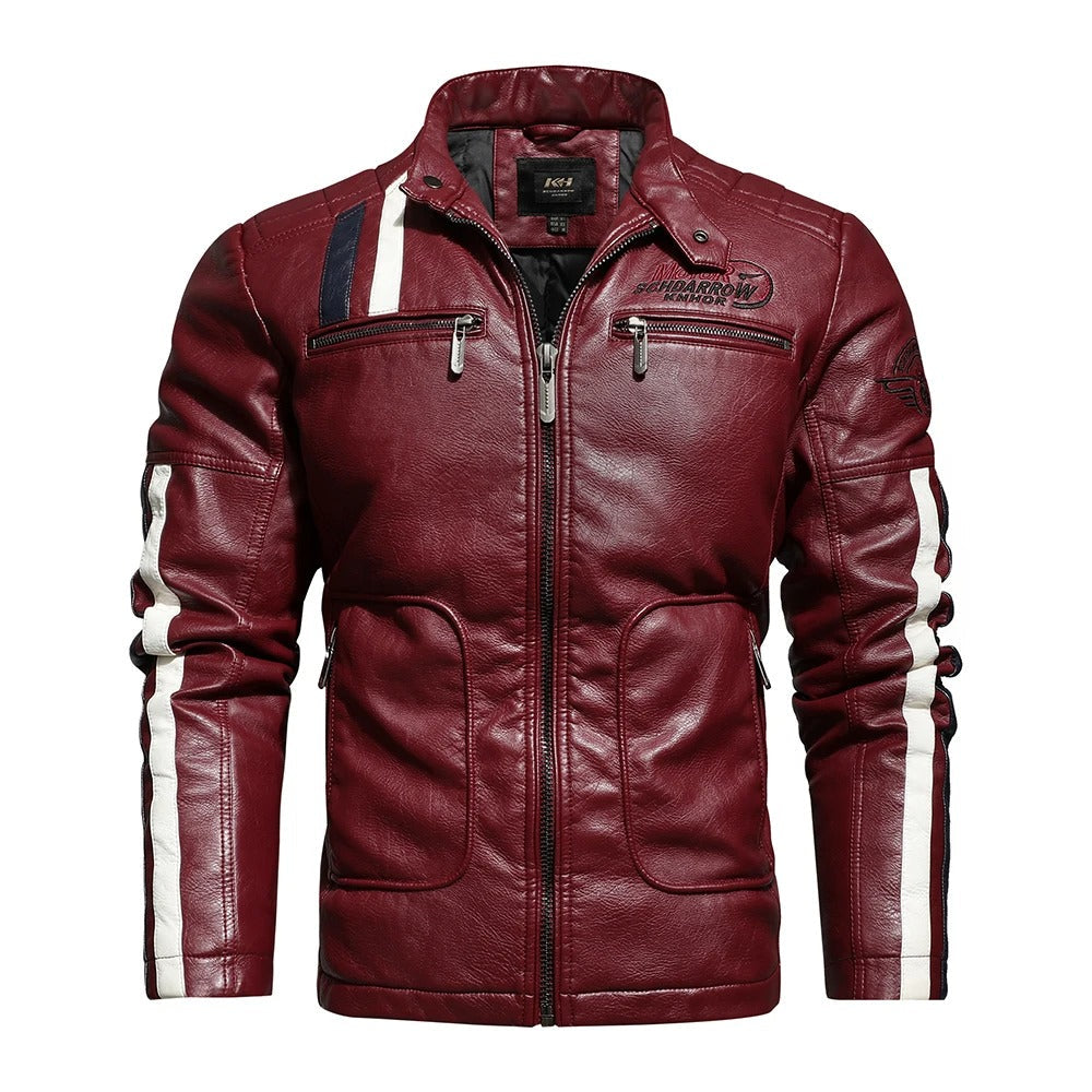 Vintage motorjack voor heren - Bryson