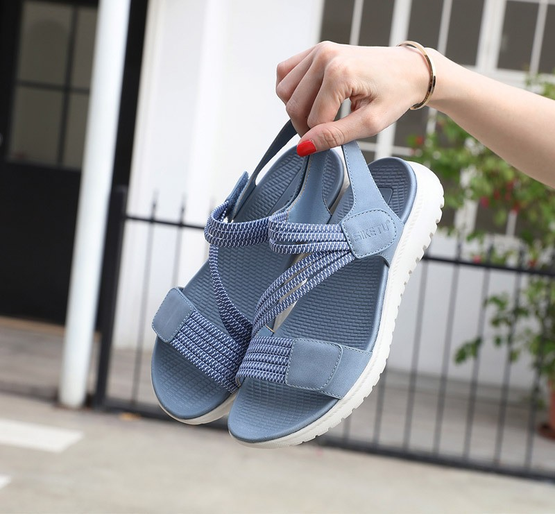 Sleehak sandalen voor dames - Emelia